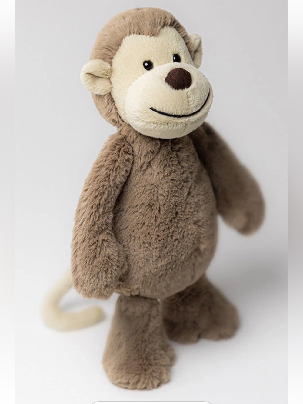 Jellycat medium retired, Bashful Monkey